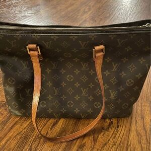 Louis Vuitton Classic Monogram Tote in Brown